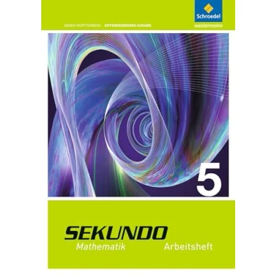 Abbildung von Sekundo Ausgabe 2015 für Baden Württemberg: Arbeitsheft 5 (Sekundo Mathematik differenzierende Schulformen: Württemberg)