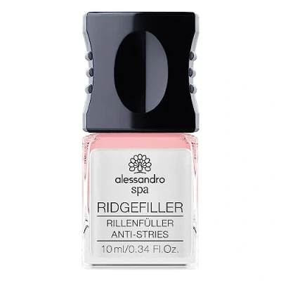 Abbildung von alessandro Spa Rillenfüller Multifunktionslack zum Ausgleichen von Unebenheiten / Pflegender Lack in natürlichem Rosa, 10 ml