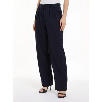 Abbildung von Tommy Hilfiger Relaxed FIT Stoffhose, Damen, Größe: 38, Blue
