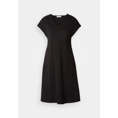 Abbildung von Marc O&#039;Polo Dress V NECK Jerseykleid, Damen, Größe: XS, Black