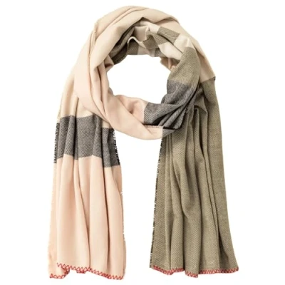 Abbildung von camel active Schal, Damen, Größe: One Size, Dark khaki