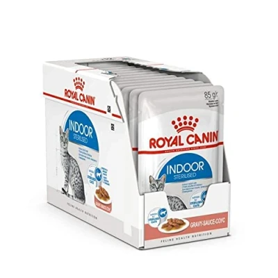 Abbildung von Royal Canin FHN Indoor in Gravy 12 x 85 g...