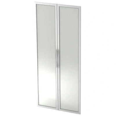 Abbildung von HAMMERBACHER Türen silber 184 cm