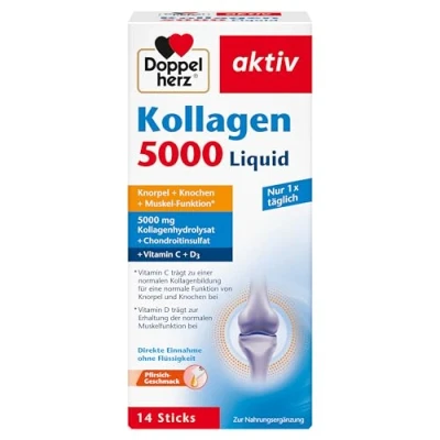 Abbildung von Doppelherz Kollagen 5000 Liquid Sticks 14X10 ml