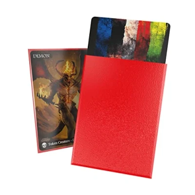 Abbildung von Ultimate Guard Cortex Sleeves Standardgröße Matt Rot (100)