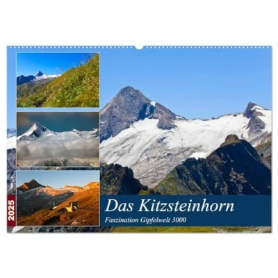 Abbildung von Das Kitzsteinhorn (Wandkalender 2025 DIN A2 quer), CALVENDO Monatskalender