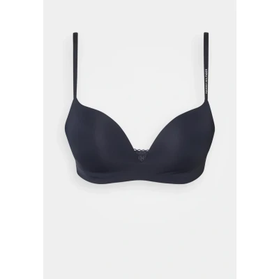 Abbildung von Tommy Hilfiger Tailored Comfort Wireless Pushup BH, Damen, Größe: 70A, Desert sky