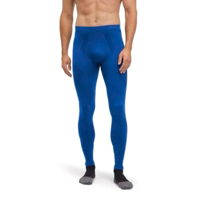 Abbildung von FALKE Herren Baselayer Hose Warm Long M TI Funktionsmaterial schnelltrocknend 1 Stück, Blau (Yve 6714) neu umweltfreundlich, S