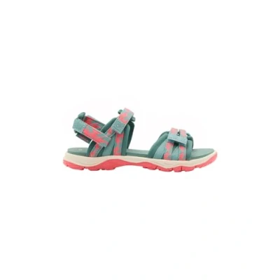 Abbildung von Jack Wolfskin 2 IN 1 Unisex Trekkingsandale für Kinder, Größe: 32, Soft jade Schuhe