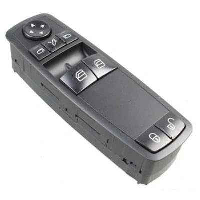 Abbildung von METZGER 0916681 Schalter, Fensterheber vorne, fahrerseitig MERCEDES BENZ: B Klasse, A Klasse