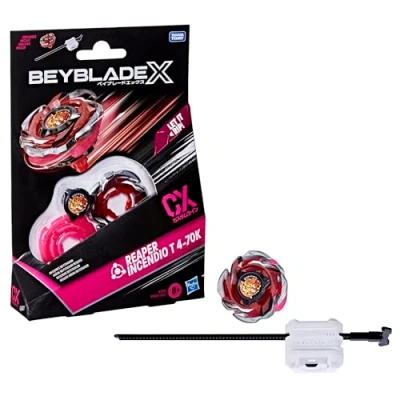 Abbildung von Hasbro Beyblade X Reaper Incendio T 4 70K CX Starter Pack Kreisel und