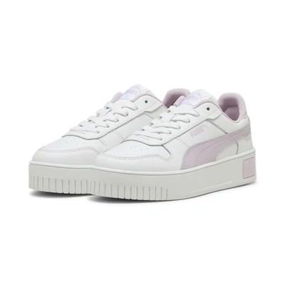 Abbildung von Puma Carina Street Sneaker low für Kinder, Größe: 35.5, White grape mist Schuhe