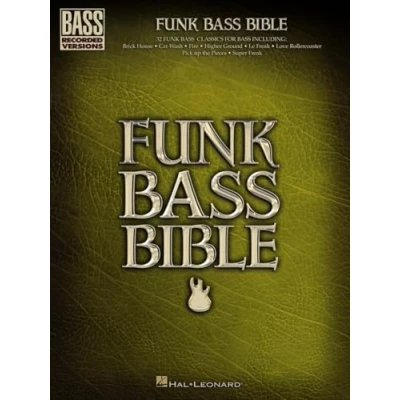 Abbildung von Funk Bass Bible (Bass Recorded Versions)