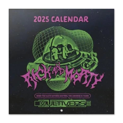 Abbildung von Grupo Erik Kalender 2025 Wandkalender Rick and Morty Familienplaner 30 x cm Jahreskalender 12 Monate