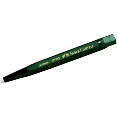 Abbildung von FABER CASTELL 180300 Drehstift mit Glasradierer, Schaftfarbe: grün