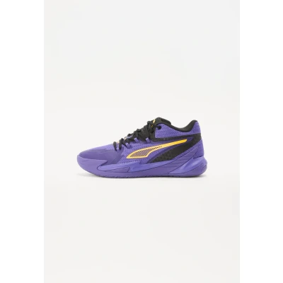 Abbildung von Puma The Dagger Basketballschuhe Unisex Mit Plain Black/Violet Größe: 44