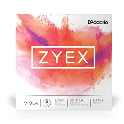 Abbildung von D&#039;Addario DZ411 LH Zyex Viola Einzelsaite &#039;A&#039; synthetische Faser Long Heavy