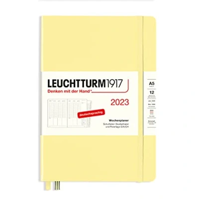 Abbildung von LEUCHTTURM1917 365775 Wochenplaner Medium (A5) 2023, 12 Monate, Vanilla, Deutsch