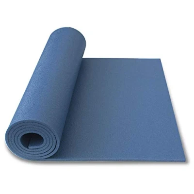 Abbildung von Schaumstoff Campingmatte Gymnastikmatte Aerobic Yoga Matte 180 x 50 0,8 210g (dunkelblau)