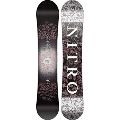 Abbildung von Nitro Snowboards Damen Mystique BRD &#039;23, Allmountainboard, Directional Twin, Gullwing Rocker, All Terrain