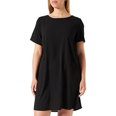 Abbildung von ONLY Carmakoma Carlux LIFE Dress Freizeitkleid, Damen, Größe: 48, Black