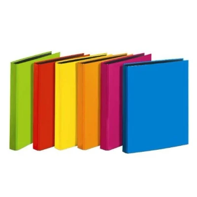 Abbildung von 10 x Veloflex Ringbuch Velocolor A5 25mm 2 Ringe farbig sortiert