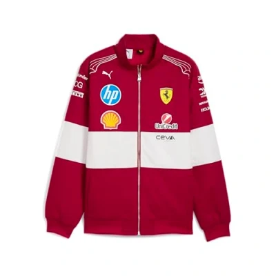 Abbildung von PUMA Scuderia Ferrari F1 2025 Team Vintage Rennjacke Rot Größe: 3XL