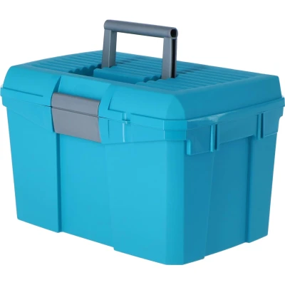 Abbildung von Kerbl Putzbox zum Draufstellen Blau 3