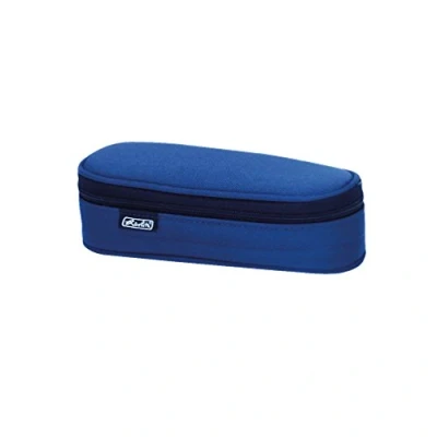 Abbildung von Herlitz Unisex Kinder Faulenzer Etui blau 1 Stück, 22 cm