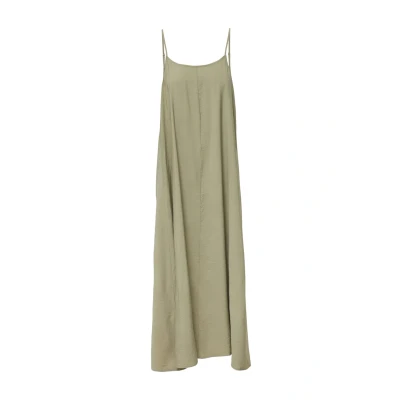 Abbildung von QS Maxikleid aus Viskosemix helles olivgrün 38