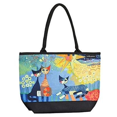 Abbildung von von Lilienfeld Handtasche Tasche mit Kunstmotiv Rosina Wachtmeister Dolce Vita Shopper