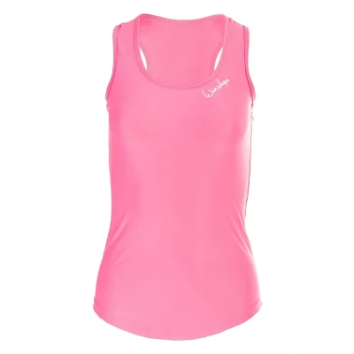 Abbildung von Winshape Damen Super leichtes Functional Tanktop AET104, Slim Style Fitness Yoga Pilates, Neon Pink, XXL