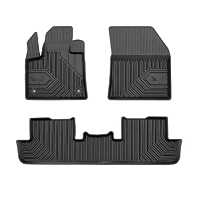 Abbildung von FROGUM No.77 Gummimatten Ganzjahresset von Auto Fußmatten Autofussmatten für Peugeot 3008 II ab 2016 Langlebiges TPE Material