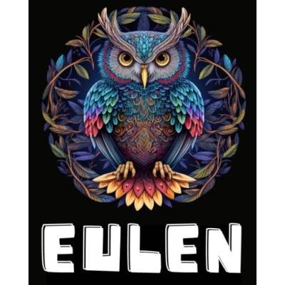 Abbildung von Eulen Mandala Malbuch für Erwachsene: Zen Erwachsene Buch zum Ausmalen Geschenk Frauen