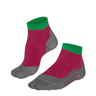 Abbildung von FALKE Damen Laufsocken RU4 Endurance Short W SSO Baumwolle Funktionsmaterial antiblasen 1 Paar, Rot (Red 8644), 35 36