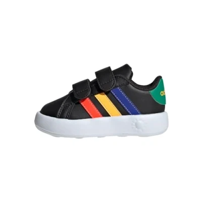 Abbildung von adidas Sportswear Grand court Sneaker low Core black lucid blue green für Kinder, Größe: 20, Schuhe
