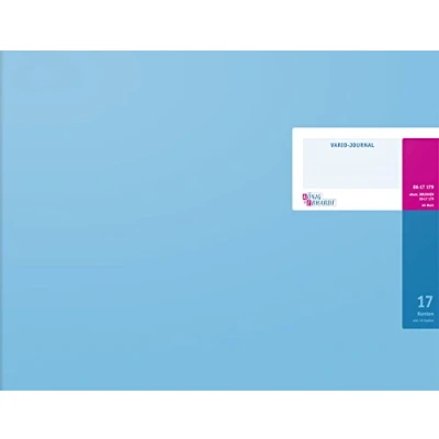 Abbildung von König &amp; Ebhardt und 8617179 Journal, magenta, 42 x 29.7 cm, hellblau