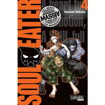 Abbildung von Soul Eater Massiv 4: Düstere Manga Fantasy Action im Sammelband (Soul Massiv: Eine Extraportion Seele zum Mitnehmen, bitte!, Band 4)