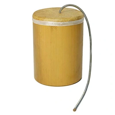 Abbildung von A Star handgefertigter Donnertrommel Soundeffekt aus massivem Holz 14,5 cm