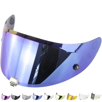 Abbildung von Everalo Kompatibel mit Hjc Rpha 70 Visier 11 Hj26 Pinlock und Tearoff Ready Helmvisier Anti Kratzer Beschlag (Blau)