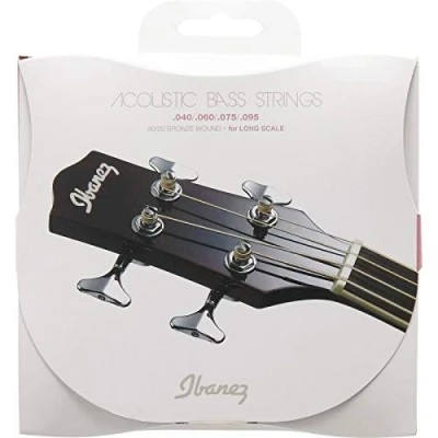 Abbildung von Ibanez Bronze Wound 80/20 Acoustic Bass Guitar String Set Light Gauge