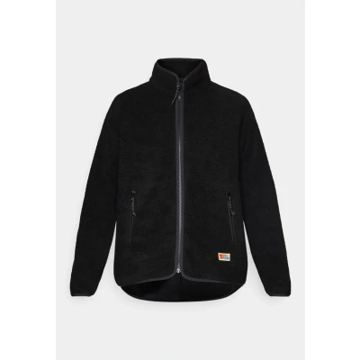 Abbildung von Fjällräven Vardag Fleecejacke, Damen, Größe: Medium, Black