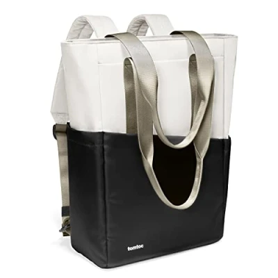 Abbildung von tomtoc 15,6 Zoll Laptop Rucksack, Alltagsrucksack Rucksäcke für 15,6&quot; Laptops/16 MacBook Pro, Wasserabweisend Daypack Backpack Arbeit Büro Reise Schule Uni