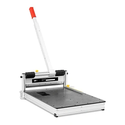 Abbildung von MSW Guillotine Maschine für den Winkelschnitt von Schichtstoffplatten, Breite 330 mm, Dicke 16 mm