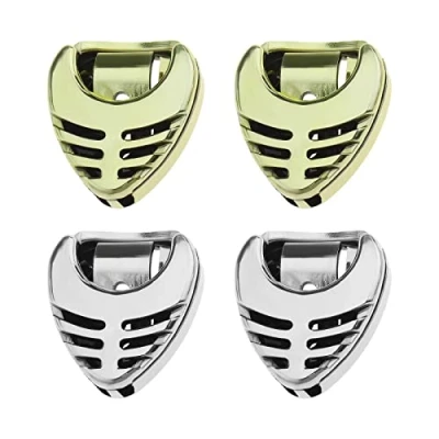 Abbildung von Create idea Plektrenhalter Plektrum Etui Halter für Gitarren Plektrum, 4 Stück