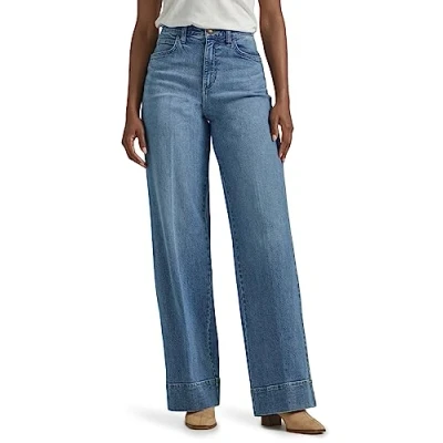 Abbildung von Lee Damen Legendäre High Rise Hose Jeans, Elevated Retro, 40 Kurz