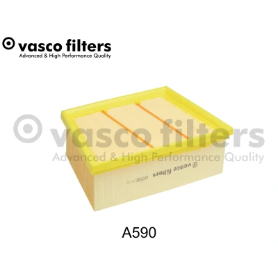 Abbildung von DAVID VASCO A590 Luftfilter 70mm 217mm 162mm rechteckig Filtereinsatz FORD: Tourneo Custom V362 Bus, FIESTA 7, Transit Kastenwagen