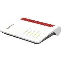 Abbildung von AVM Fritz!Box 4050 (Wi Fi 6 Mesh Router, bis zu 2.400 MBit/s (5 GHz) &amp; 600 (2,4 GHz), 3 x Gigabit LAN, DECT Basis, USB 2.0, deutschsprachige Version)