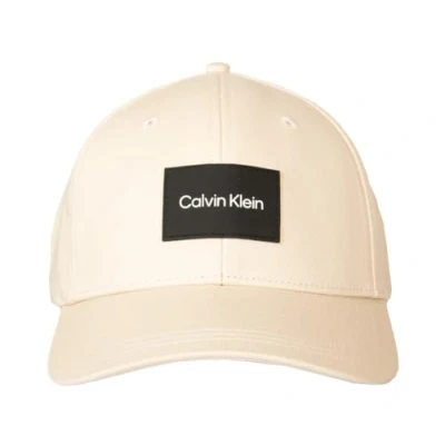 Abbildung von Calvin Klein Cap Beige Ökologische Baumwolle One Size Herren