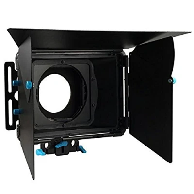 Abbildung von Fotga DP3000 Matt Box für 15mm Schiene Grundplatte Folgen Fokus A7 A7R II III GH4 GH5 5DIII 5DIV Objektiv (M2 Matte Box)
